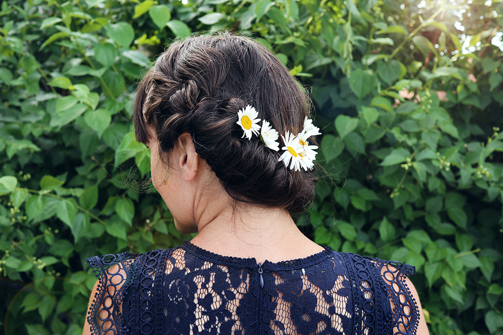 Blommor i håret